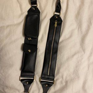 Bandolier BILLIE Crossbody Utility Strap-Only in Black/Gold